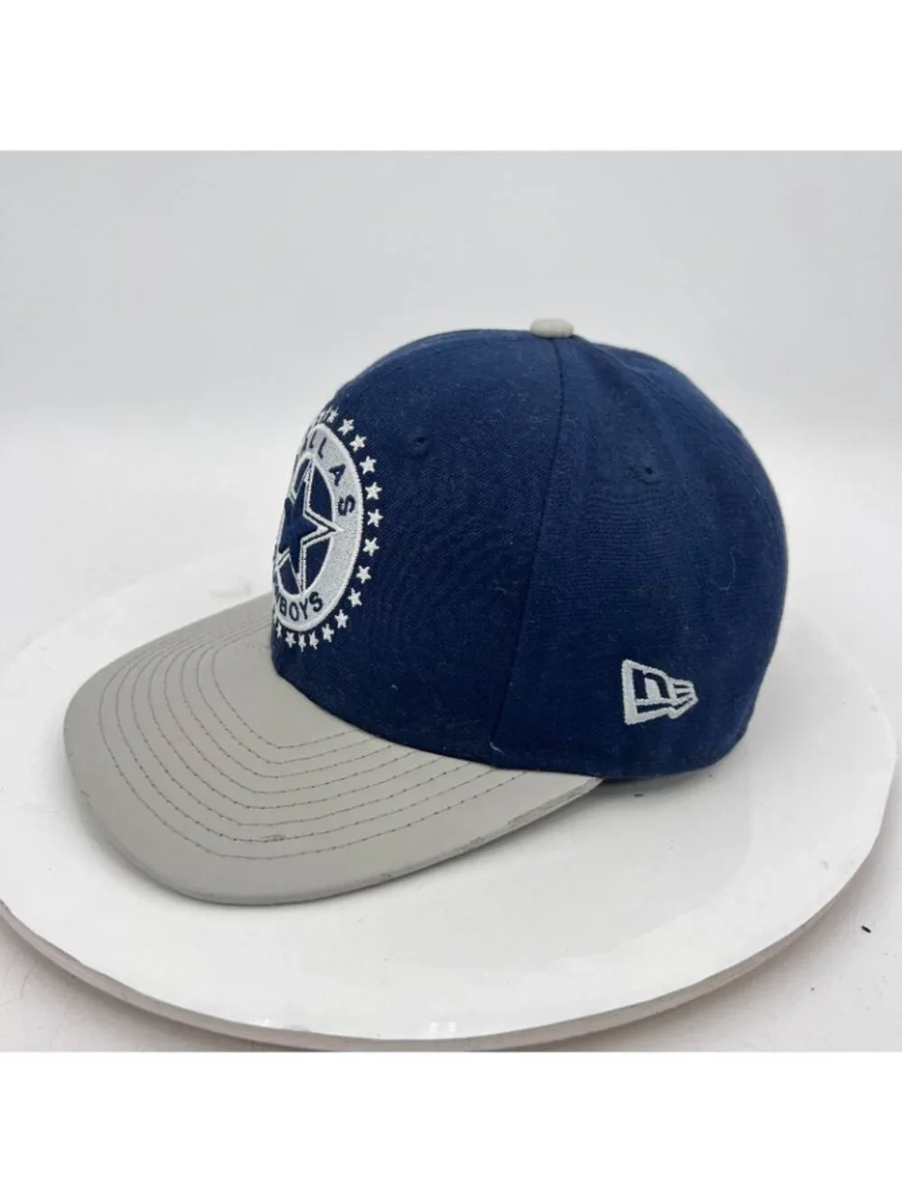 Dallas Cowboys NFL New Era 9fifty Vintage Blue Navy Grey Snapback Hat Cap